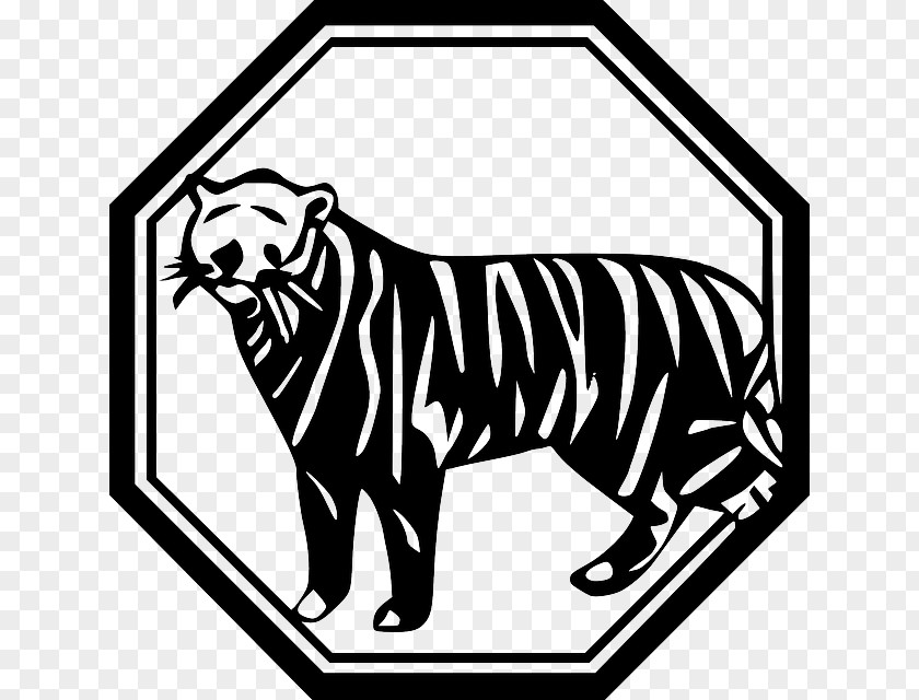 Tiger Felidae Chinese Zodiac Clip Art PNG