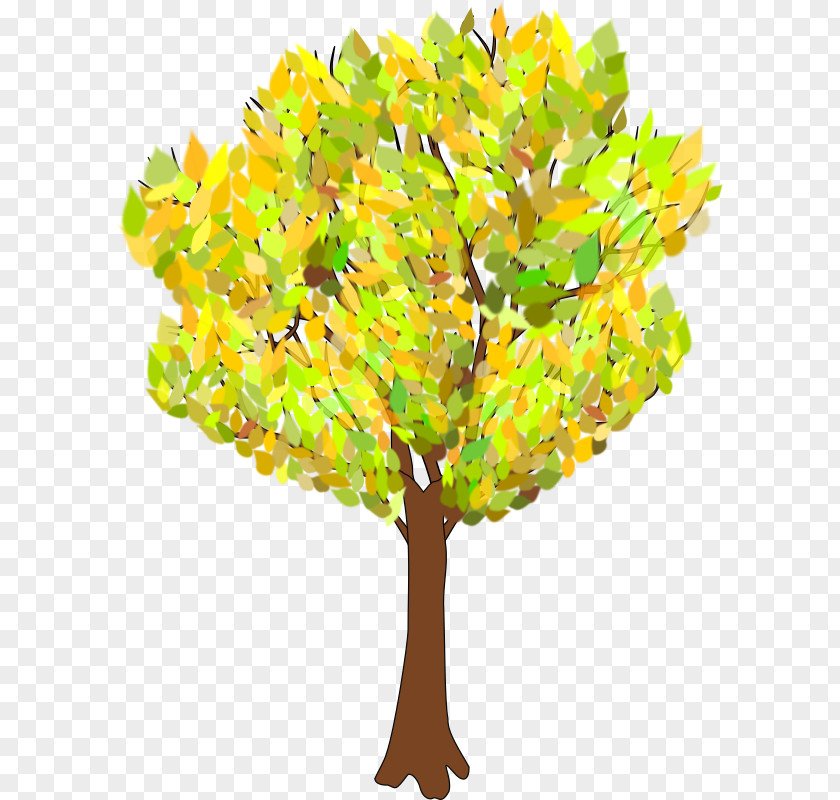 Autumn Tree Branch Clip Art PNG