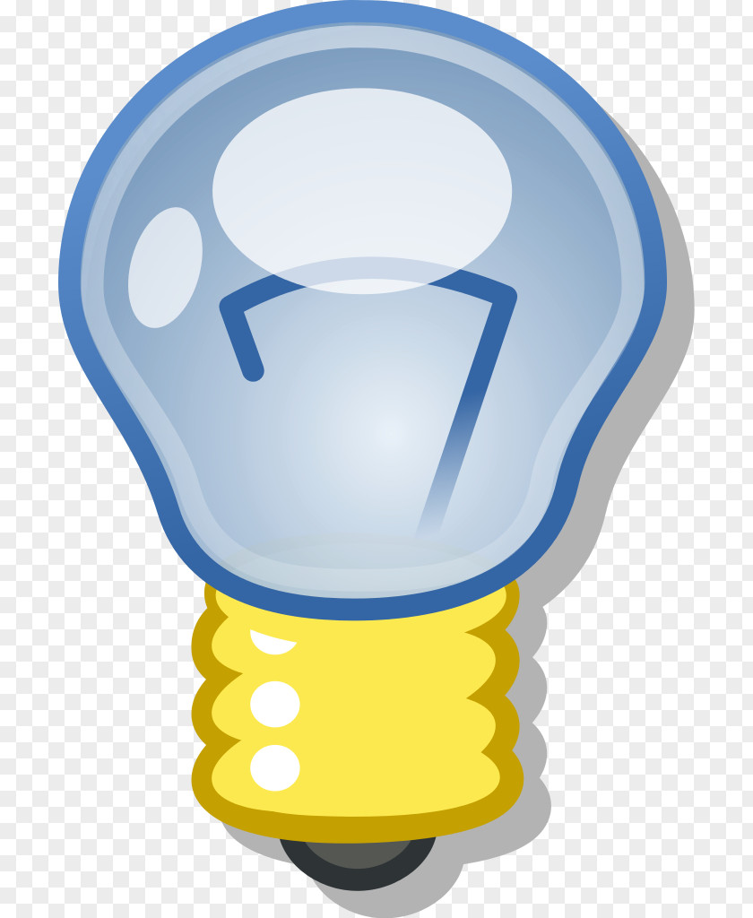 Incandescent Light Bulb Lamp Clip Art PNG