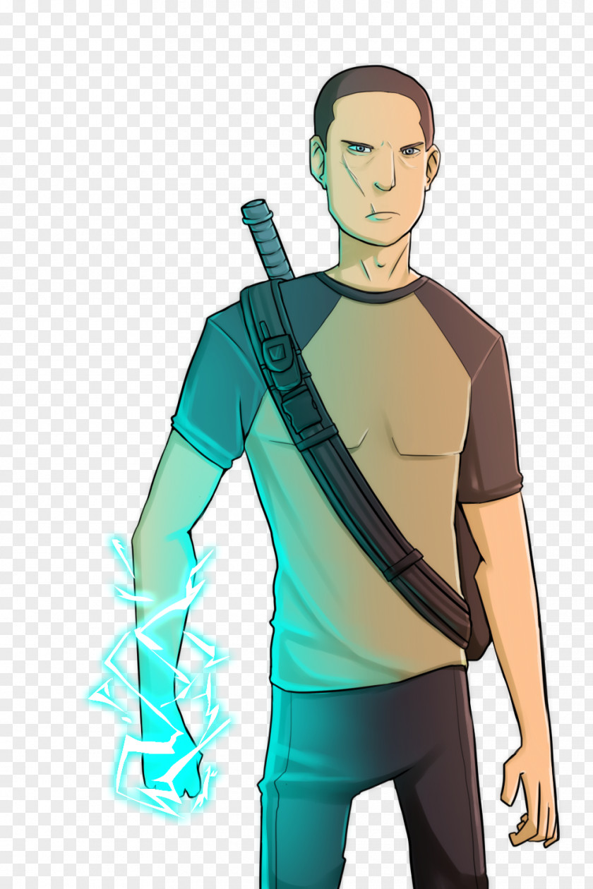 Infamous 2 Cole MacGrath Video Game Speed Painting PNG