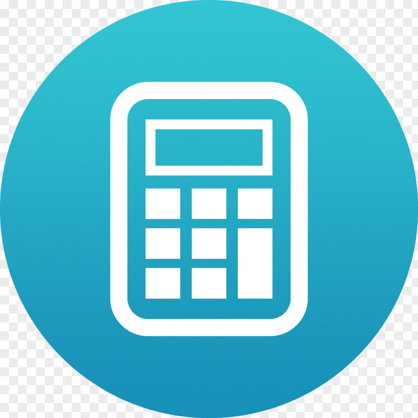 Logo Technology Accounting Turquoise PNG