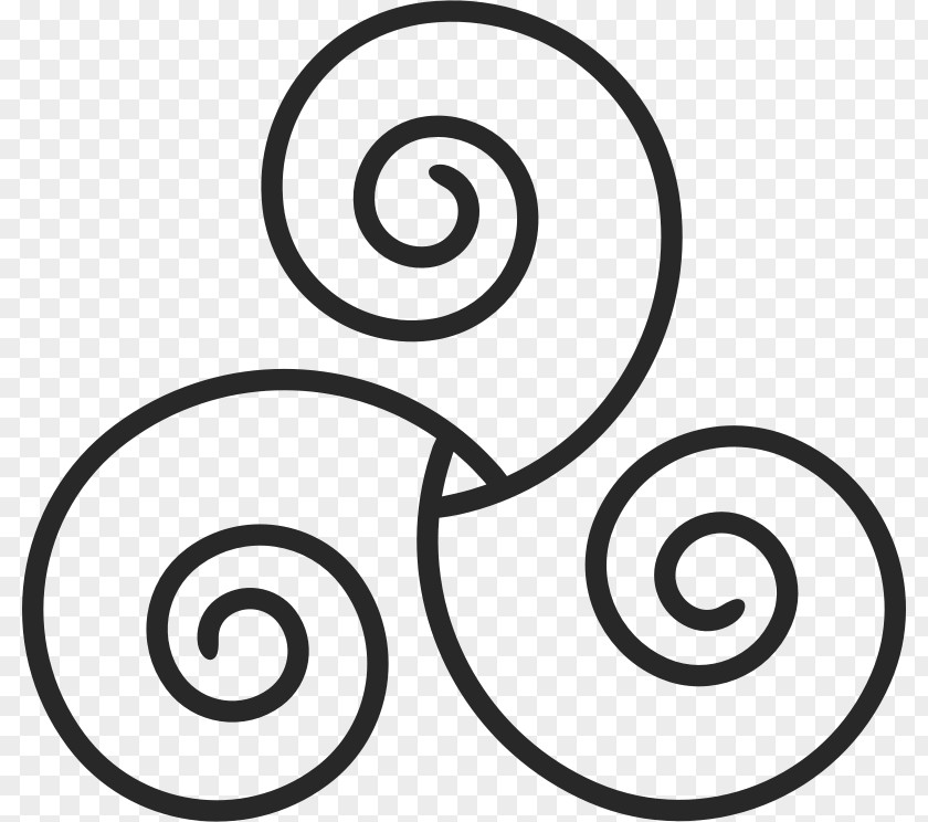 Stone Carving Triskelion Celtic Knot Symbol Clip Art PNG