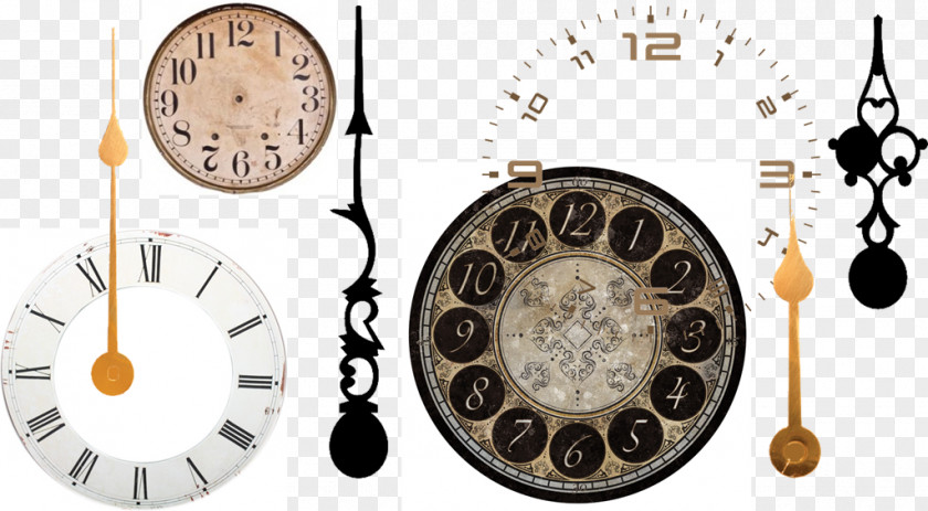 Wof Clock Face Steampunk Vintage Clothing Retro Style PNG