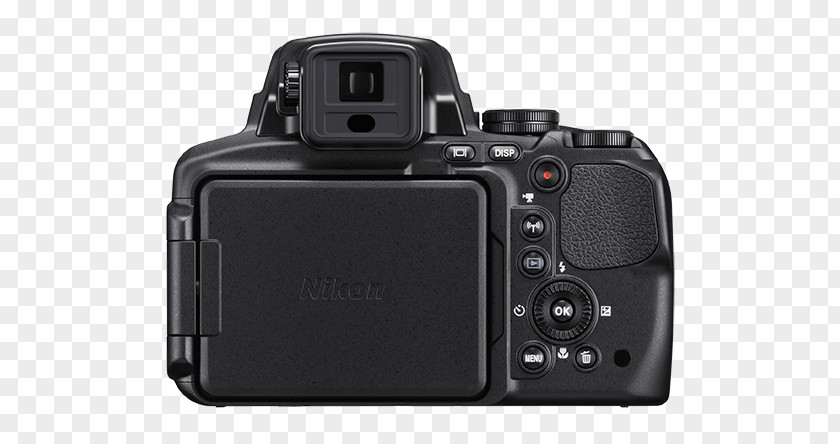 Camera Point-and-shoot Bridge Nikon Zoom Lens PNG