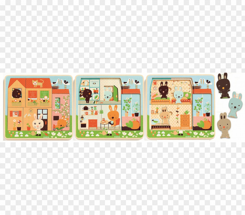 Child Jigsaw Puzzles Djeco Game PNG