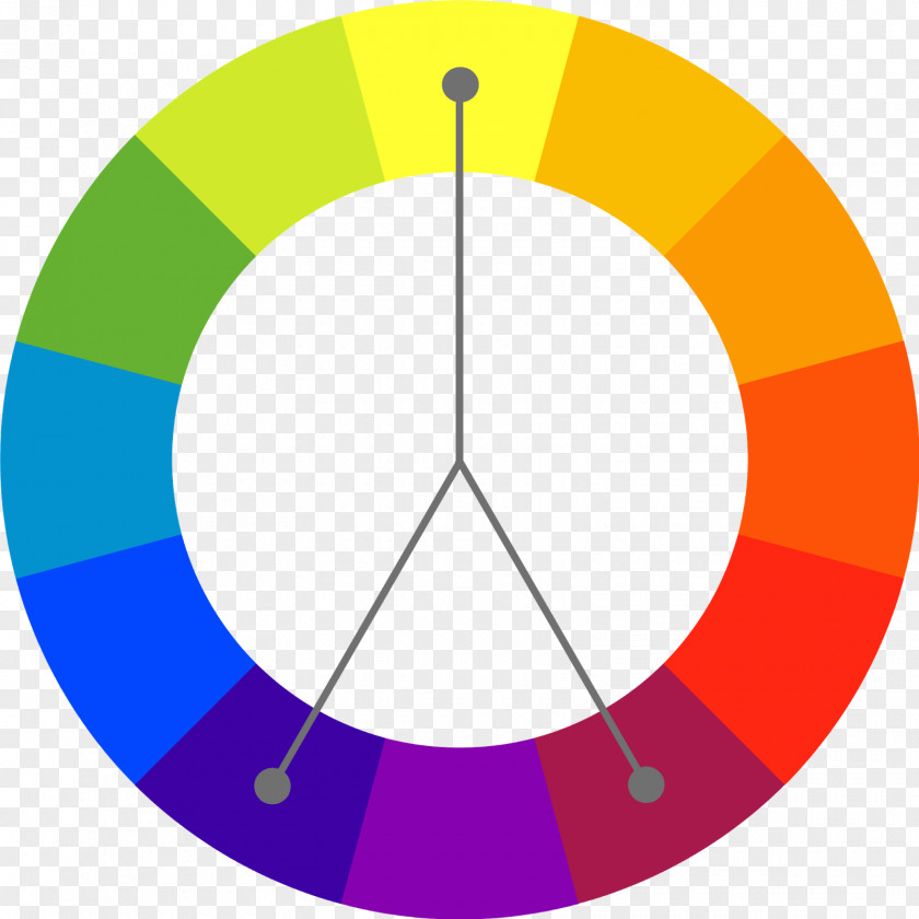 Colours Color Wheel Theory Scheme Complementary Colors PNG
