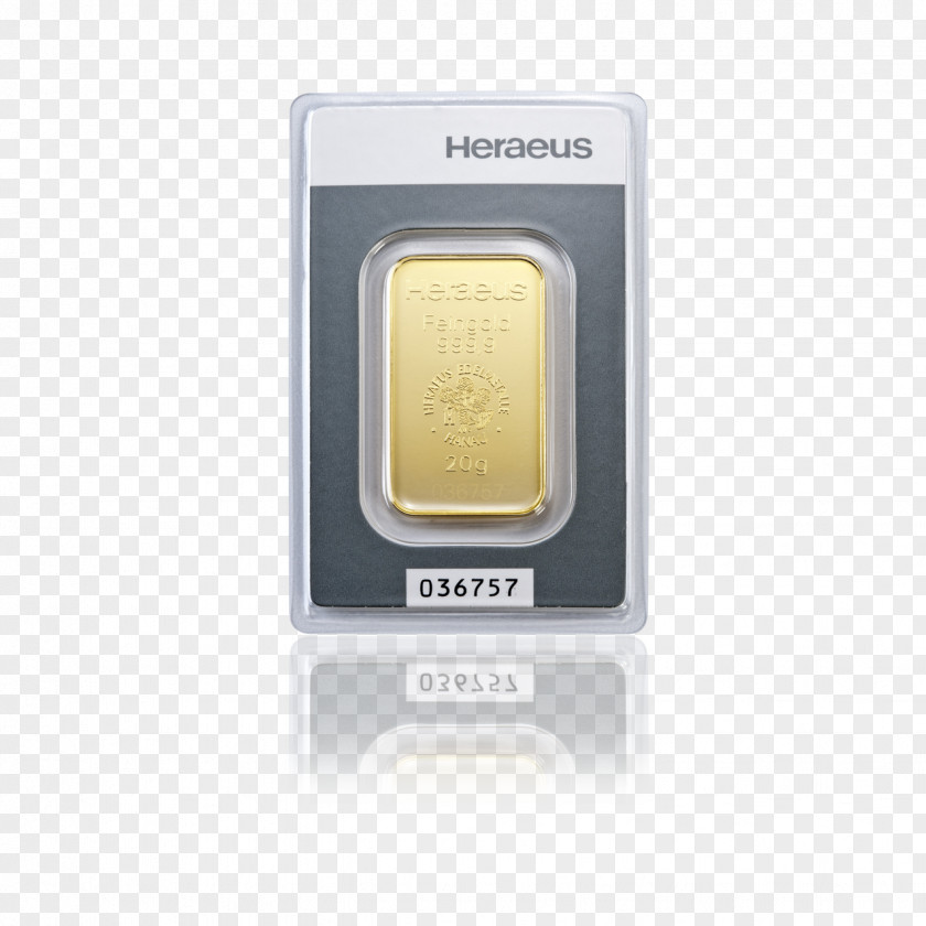 Gold BARS Bar Heraeus Ingot Bullion PNG