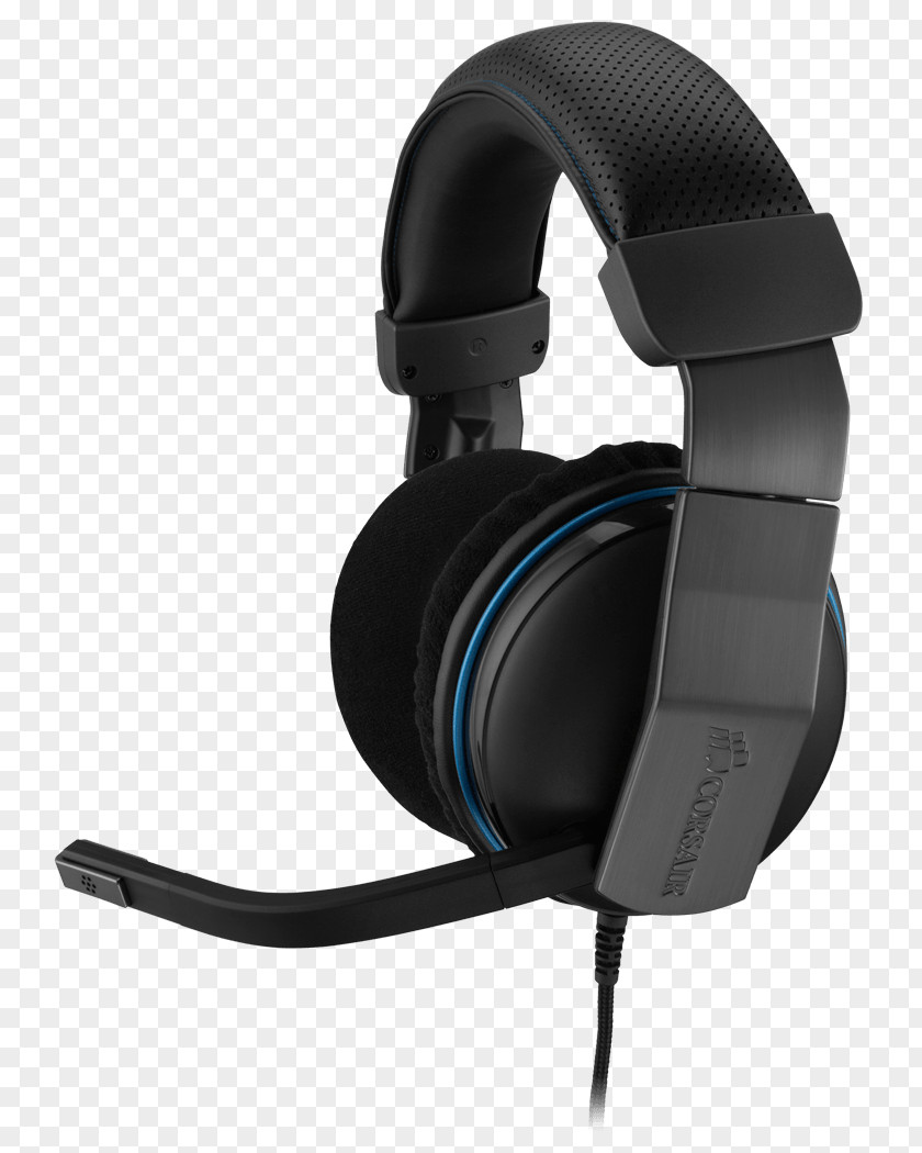 Headphones CORSAIR Vengeance 1500 Dolby 7.1 USB Gaming Headset Surround Sound Corsair Components PNG