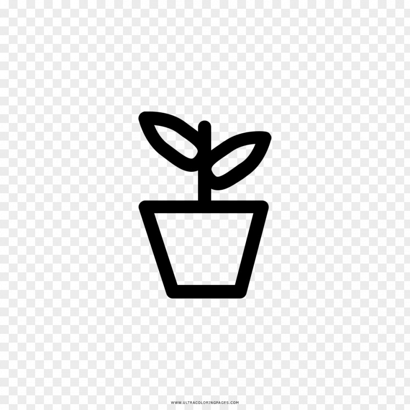 Plant Coloring Book Drawing Black And White Ausmalbild PNG