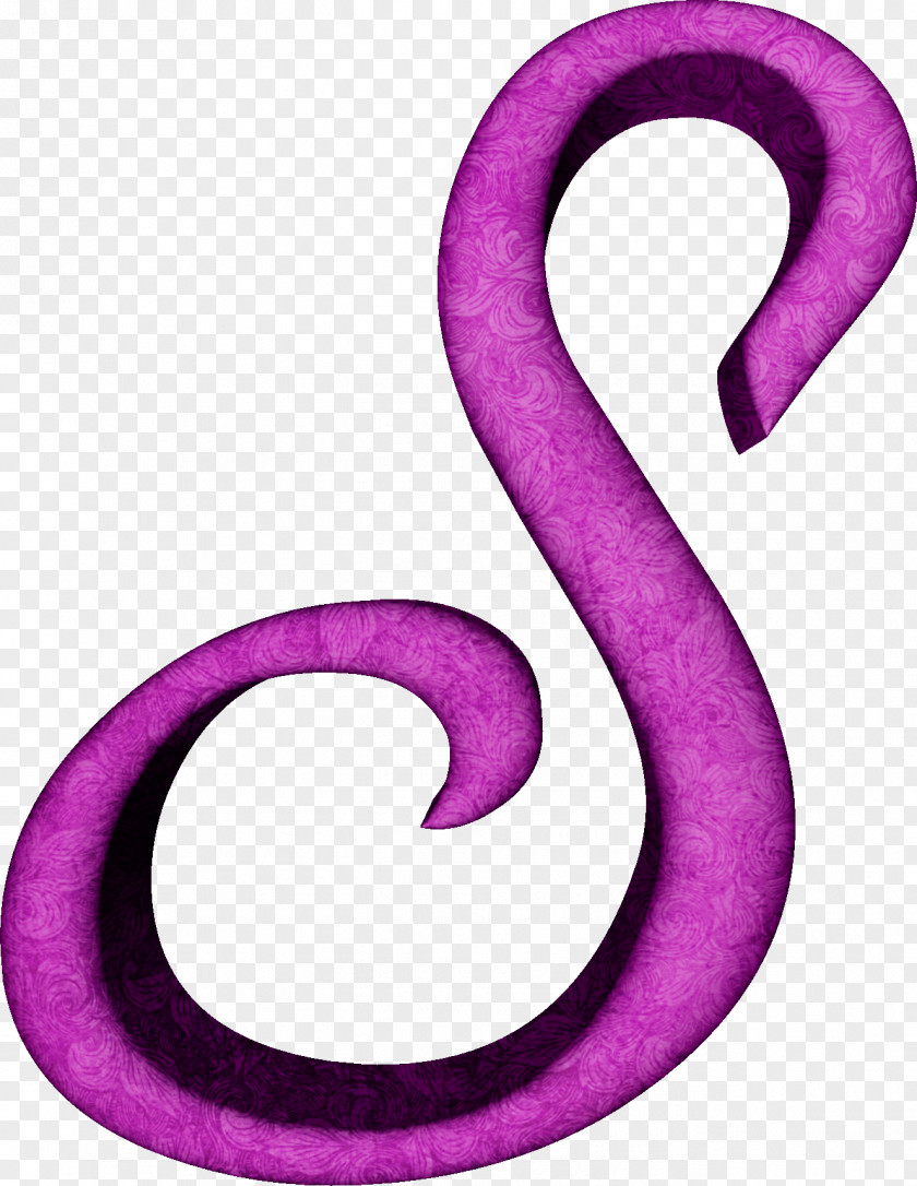 Purple Alphabet Letter Cursive M PNG