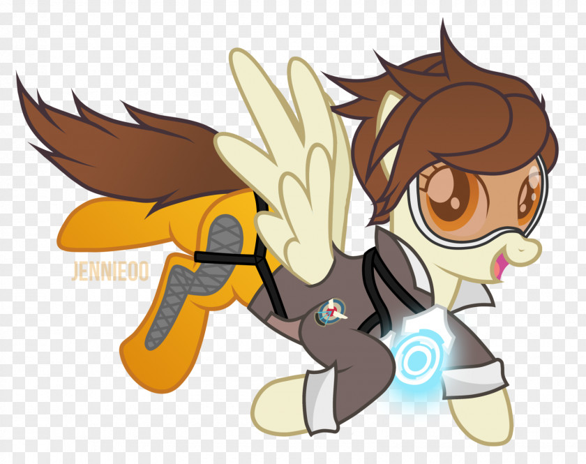 Tracer Blink Pony Applejack Derpy Hooves Rainbow Dash Horse PNG