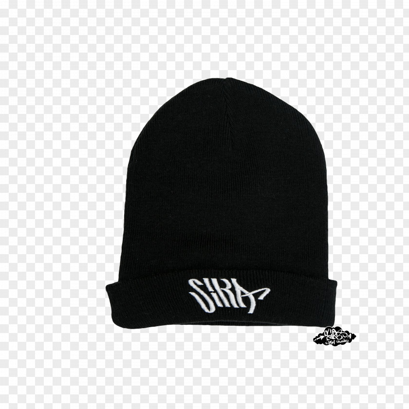 Beanie Product Black M PNG