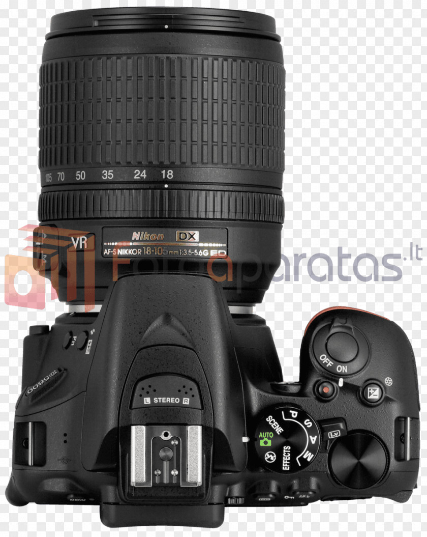Camera Lens Nikon D3400 AF-S DX Zoom-Nikkor 18-55mm F/3.5-5.6G AF-P Nikkor 70-300mm F/4.5-6.3G ED VR PNG