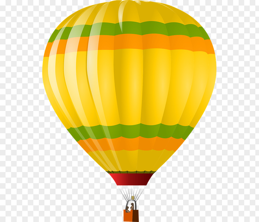 Color Hot Air Balloon Dog Clip Art PNG