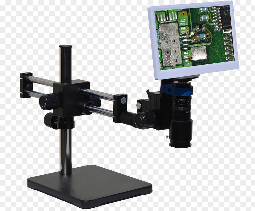 Digital Microscope 1080p Computer Monitors High-definition Video PNG