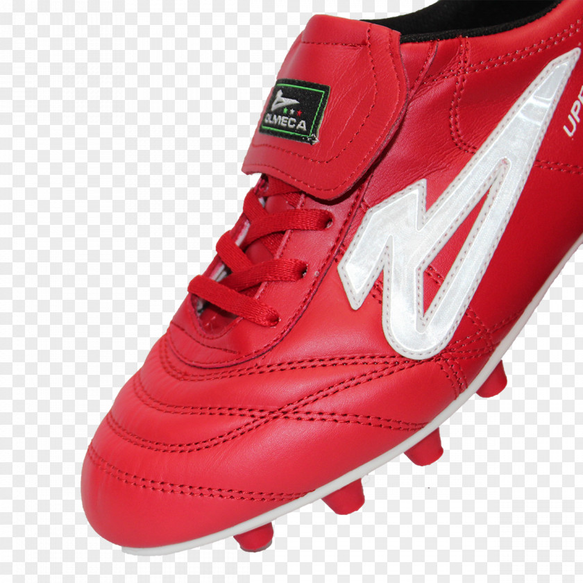 Football Red Cleat Shoe Boot PNG