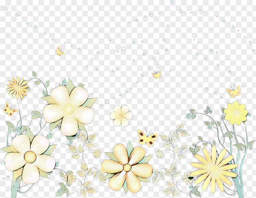 Mayweed Camomile Flowers Background PNG