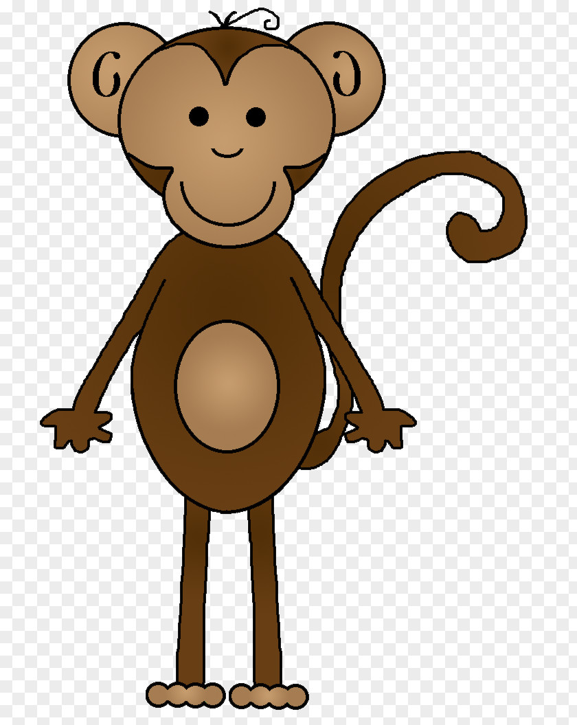 Monkeys Image The Evil Monkey Baby Sock Clip Art PNG