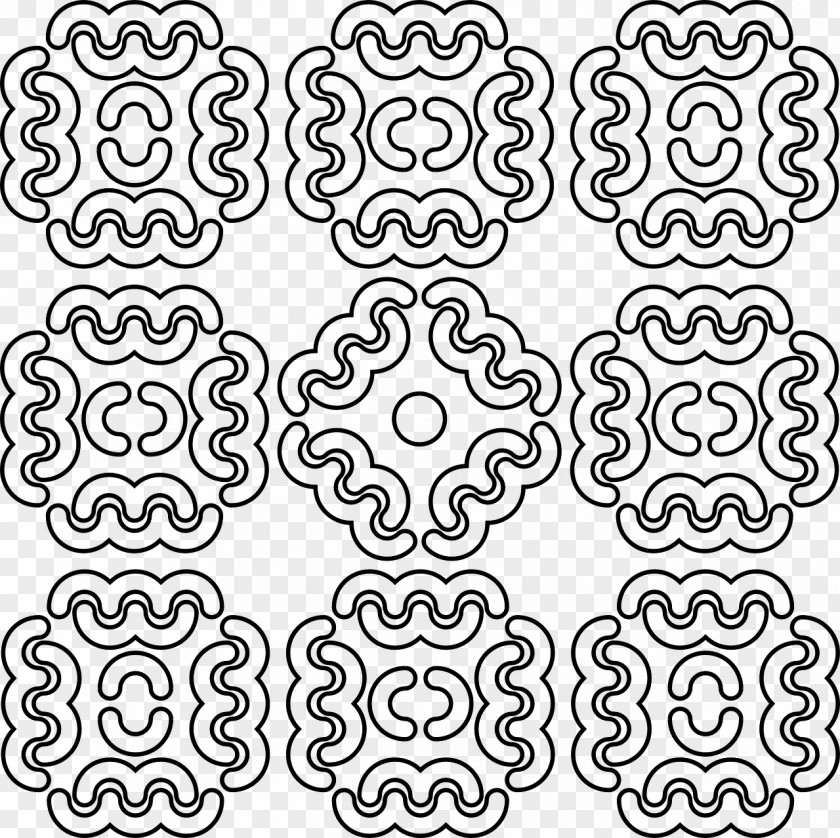 Nature Pattern Line Art Drawing Islamic Geometric Patterns Ornament PNG