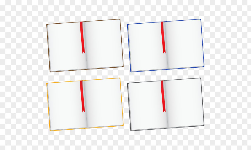 Opened Books Rectangle PNG