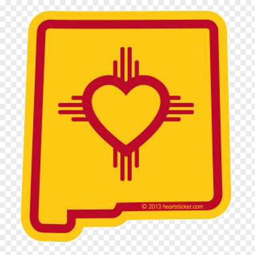 Symbol Flag Of New Mexico Decal Bumper Sticker PNG