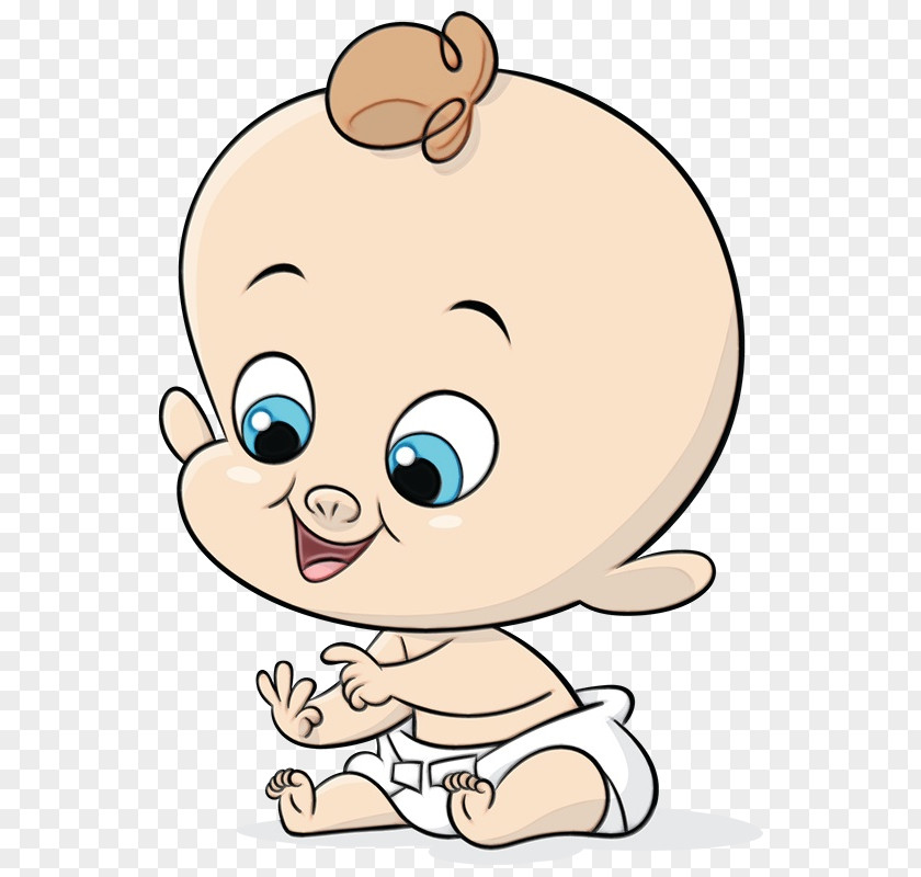 Thumb Baby Crawling Cartoon PNG