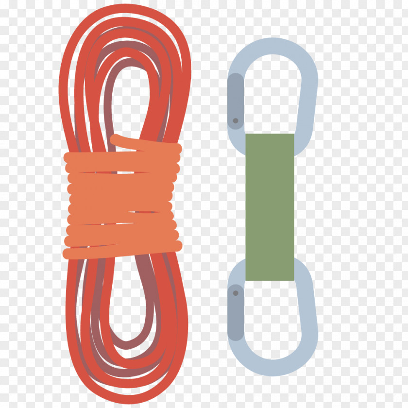 Vector Climbing Rope PNG