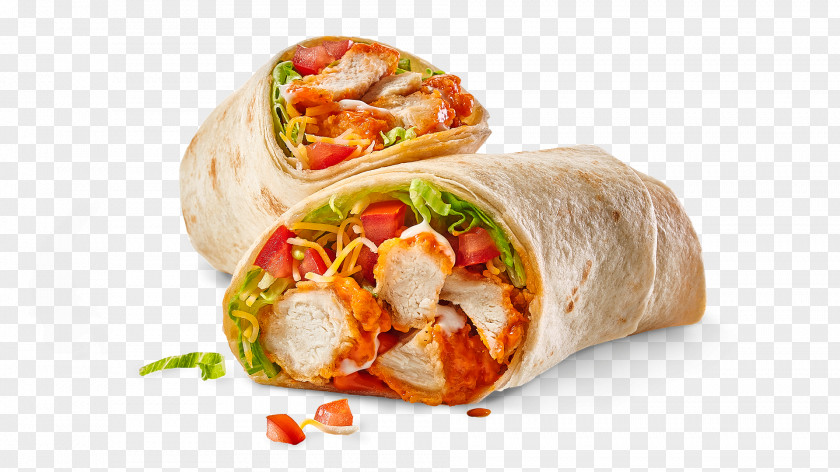 Wrap Buffalo Wing Crispy Fried Chicken Wild Wings Ranch Dressing PNG