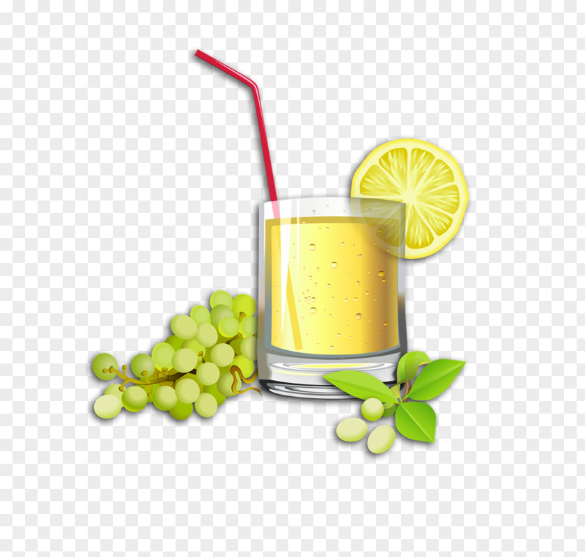Cocktail Lemon Juice Garnish Health Shake PNG