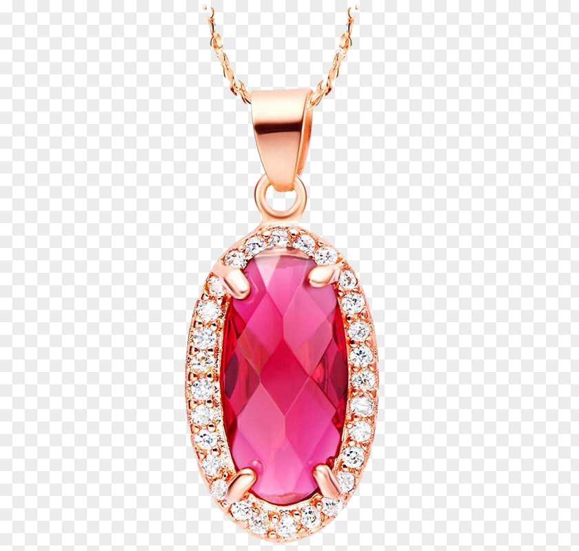Diamond Necklace Earring Jewellery Ruby Pendant PNG