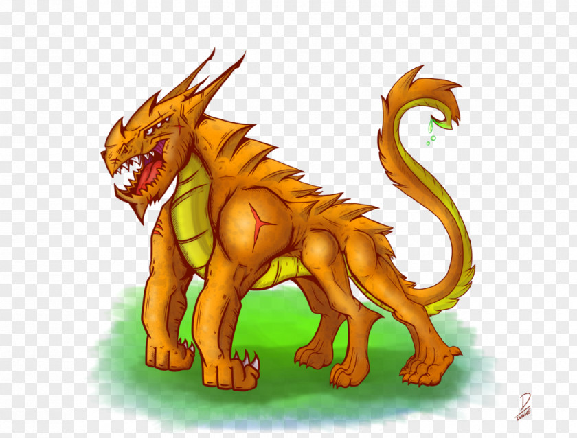 Lion Dragon Cat Claw PNG