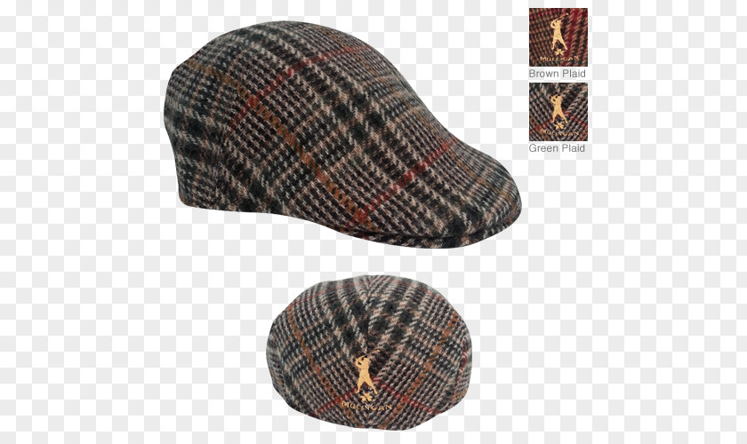 Plaid Mulligan Gear Baseball Cap Golf Hat PNG