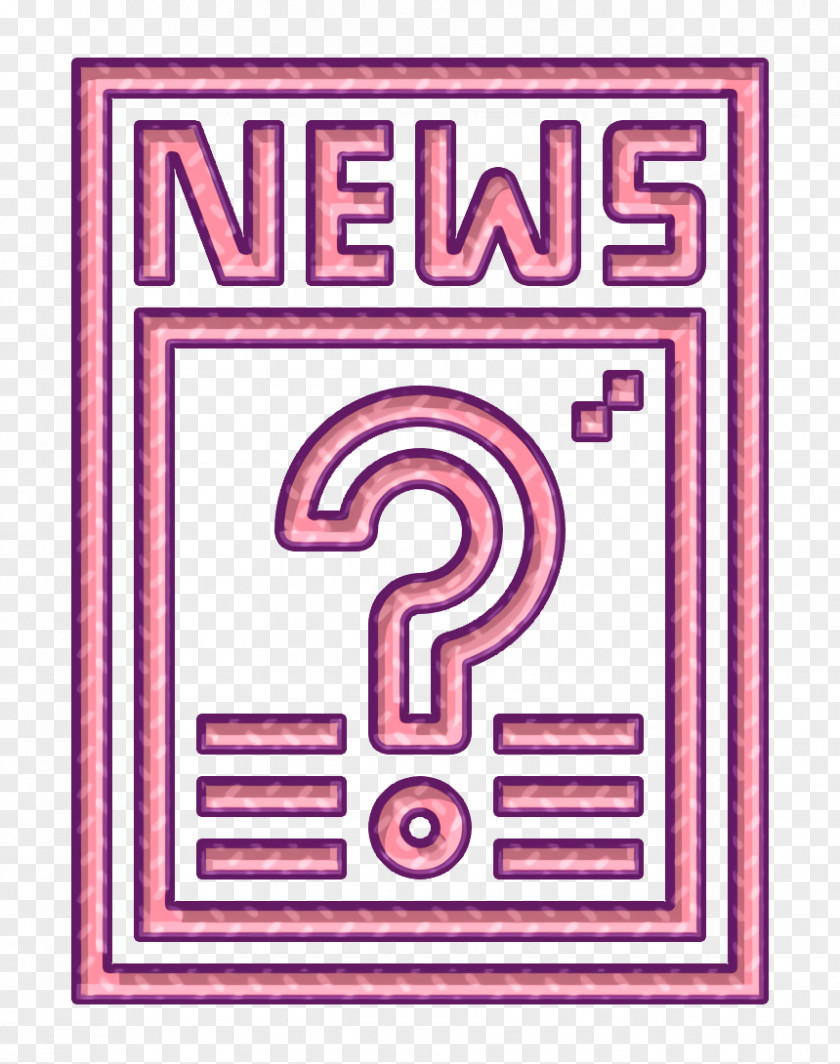 Unknown Icon Newspaper Question PNG