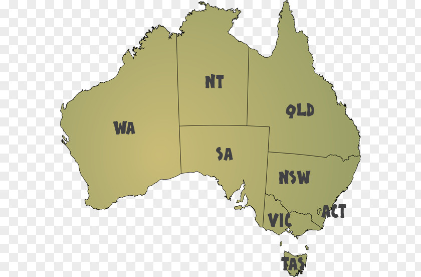 Australia Map World Cartography Clip Art PNG