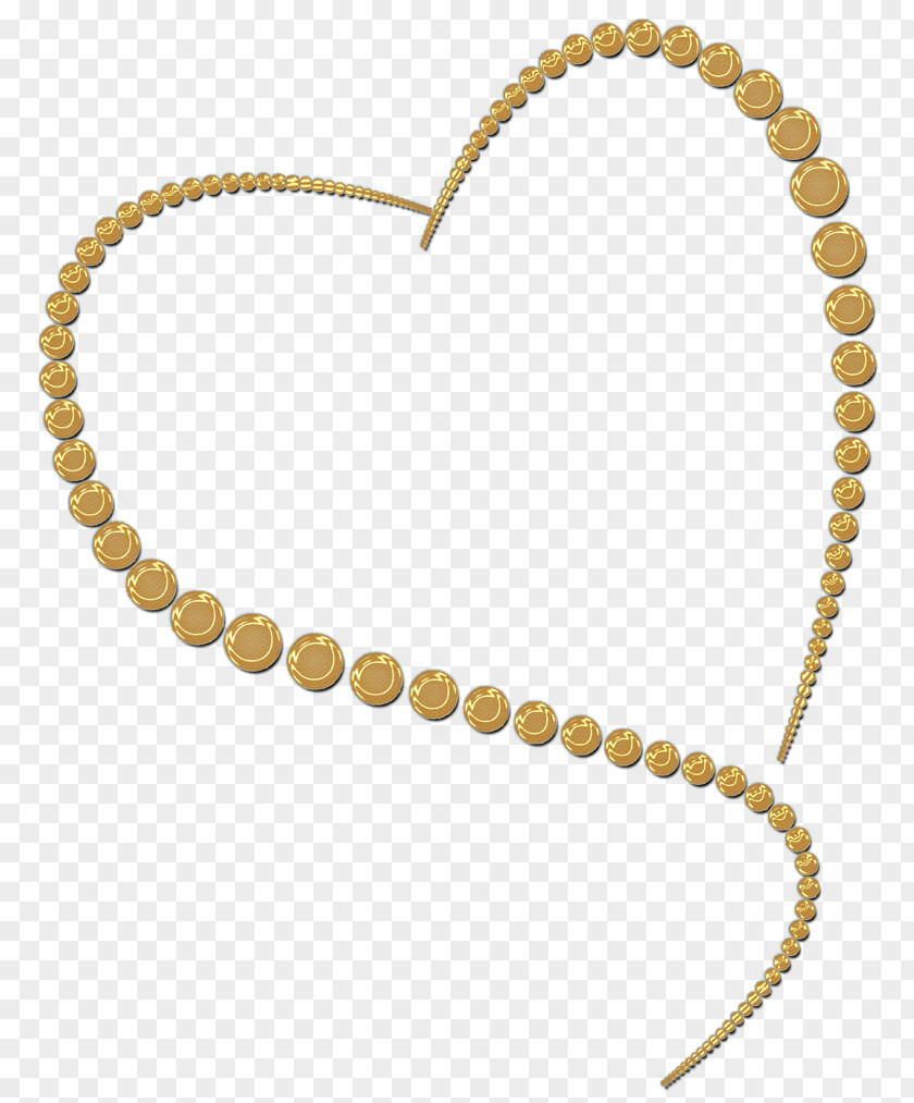 GOLD HEART Gold Heart Jewellery Necklace Clip Art PNG