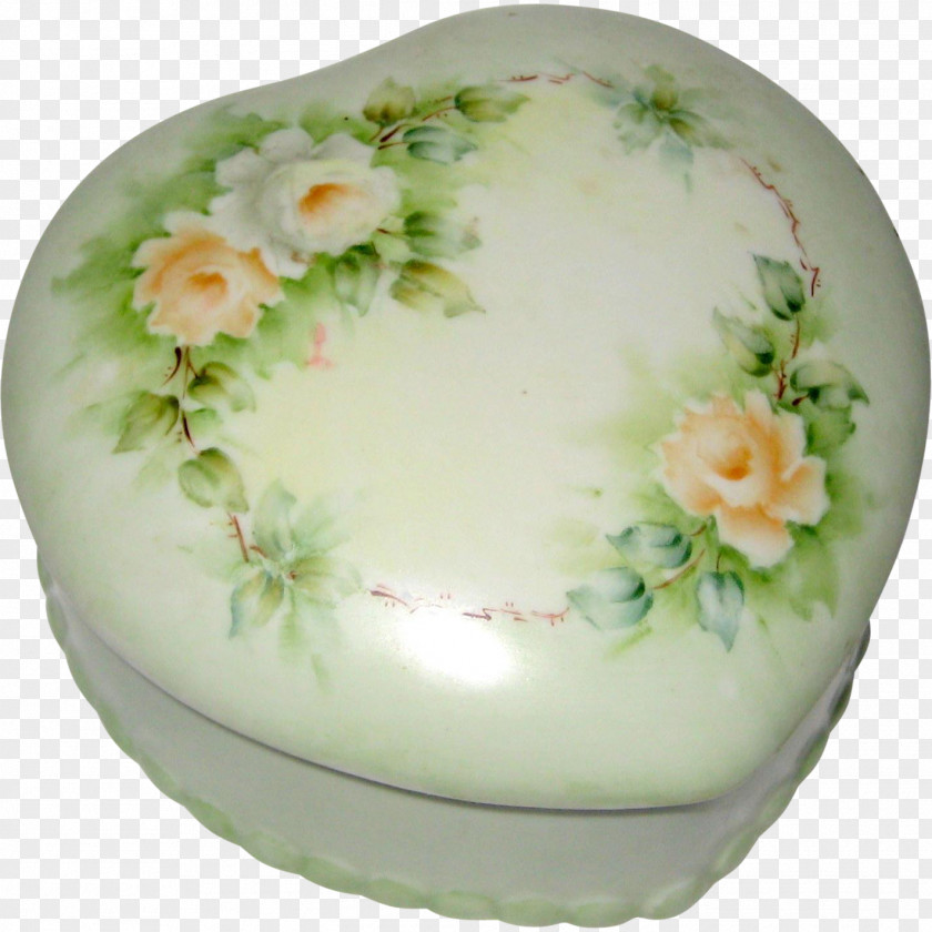 Handpainted Heart China Painting Porcelain Decorative Arts Ceramic PNG