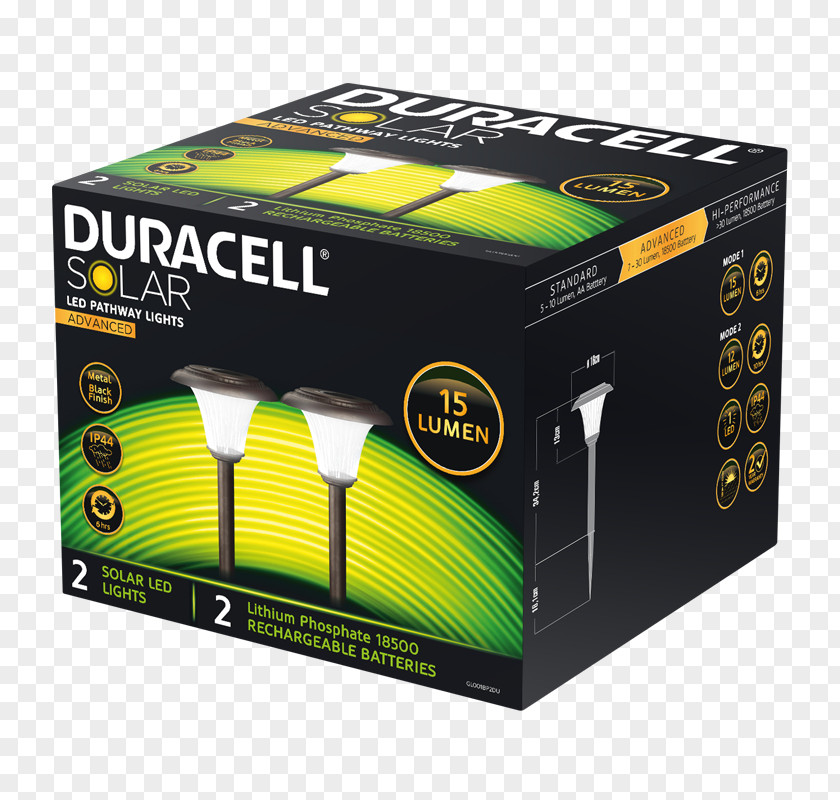 Light Duracell Lumen Solar Lamp Electric Battery PNG