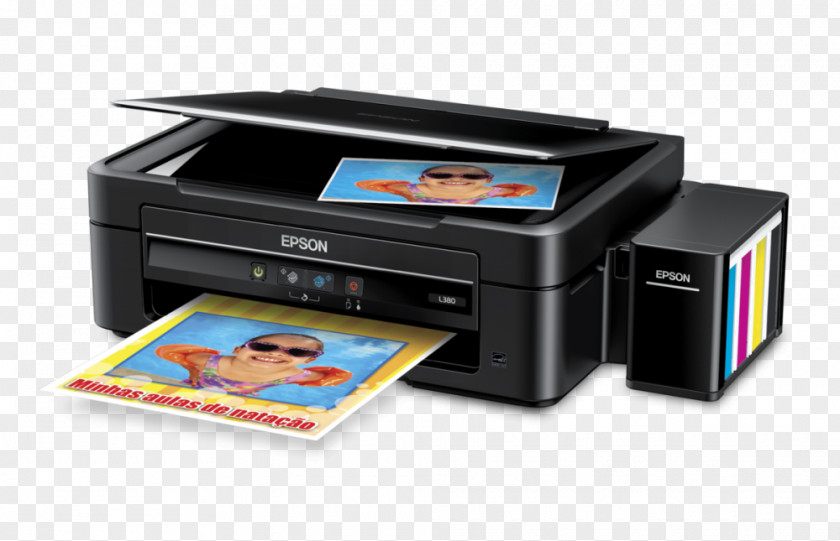 Printer Paper Multi-function Epson L380 PNG