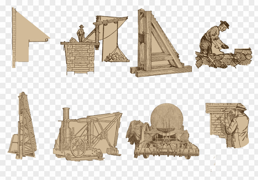 Throughout History, People Tools History Tool Labor PNG