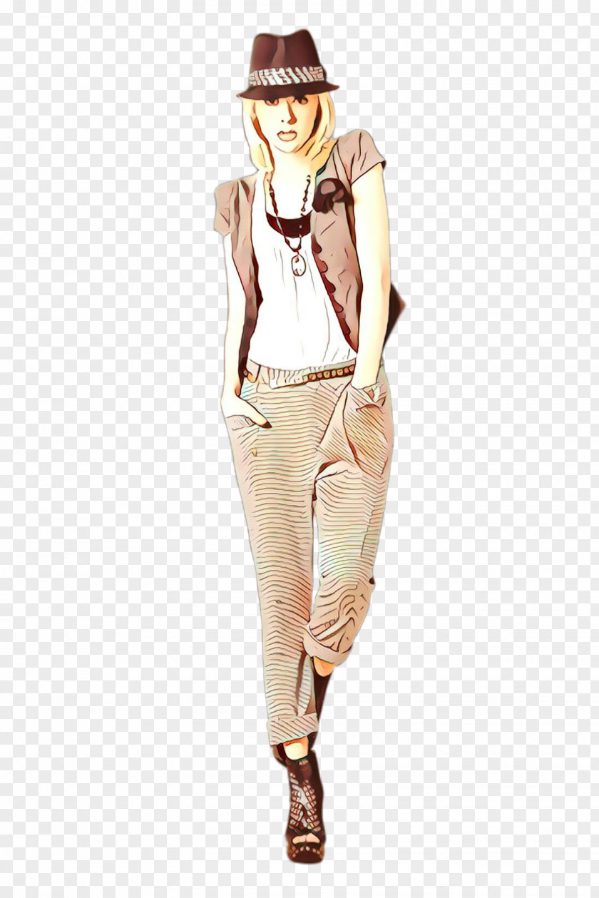 Clothing Jeans Beige Fashion Model PNG