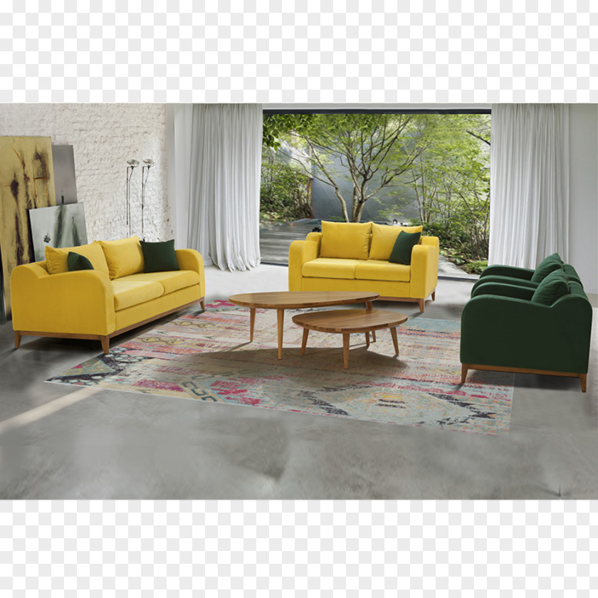 Couch Furniture Loveseat Living Room PNG