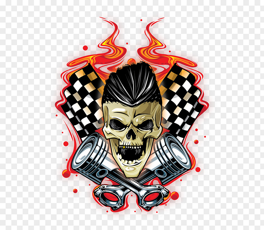 Creative Motorcycles Motorcycle Club Middle Finger Logo Yamaha FZ150i PNG