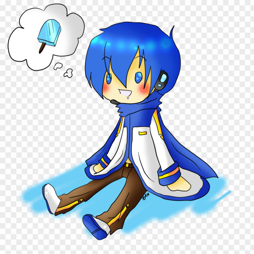 Ice Cream Kaito Kuroba Chocolate Vocaloid PNG