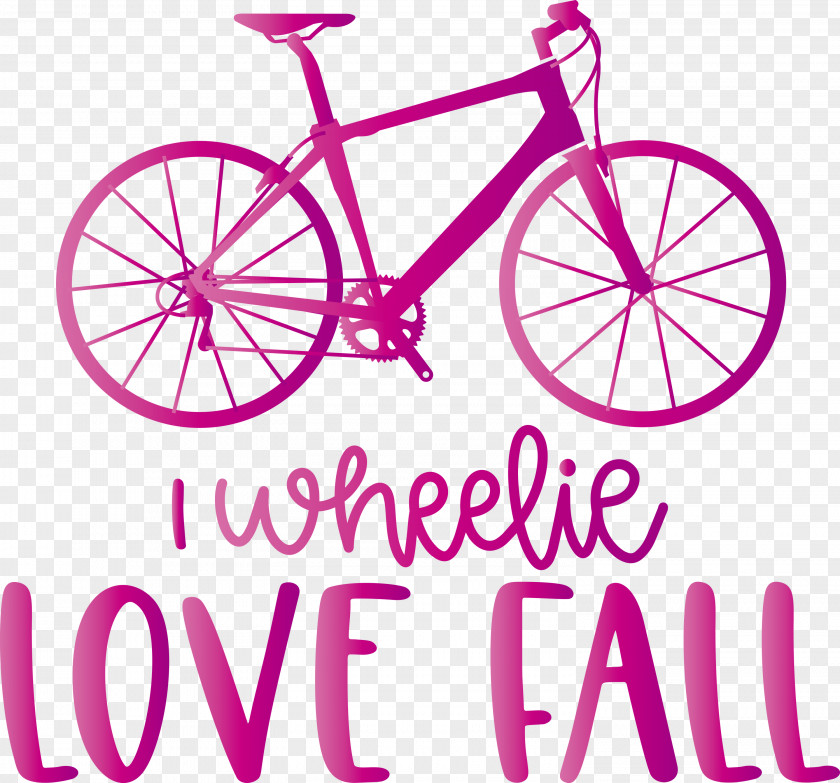 Love Fall Love Autumn I Wheelie Love Fall PNG