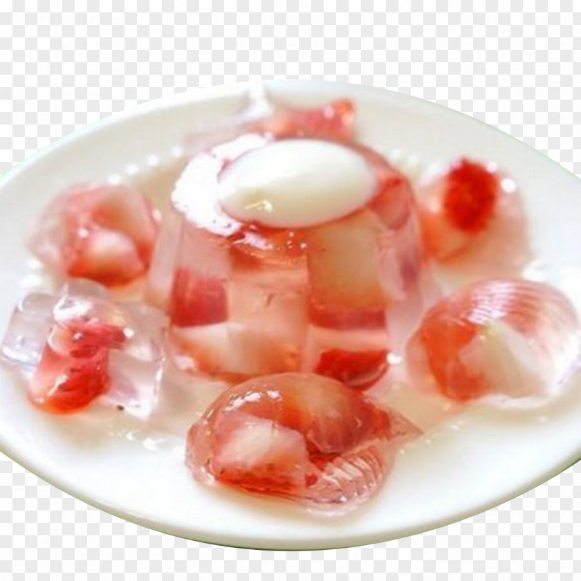 Strawberry Jelly Gelatin Dessert Juice Aedmaasikas PNG