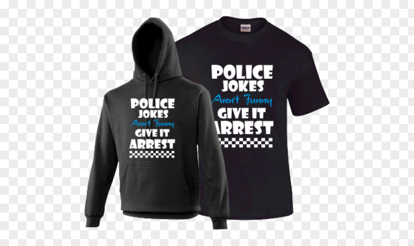 T-shirt Hoodie Police Bluza PNG