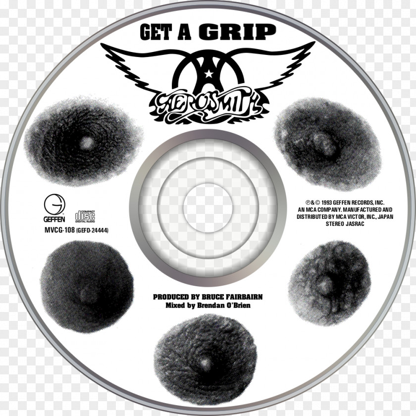 Aerosmith Get A Grip Classics Live I And II Your Wings Album PNG