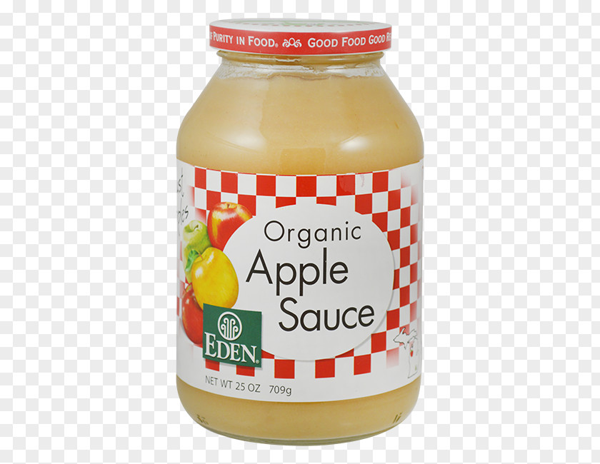 Food Category 5 Organic Apple Sauce Eden Foods Inc. PNG