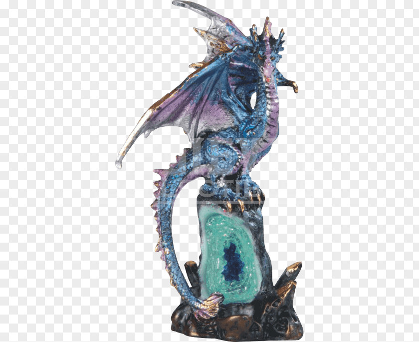 Geode Candle Holders Figurine Dragon Statue Polyresin Color PNG