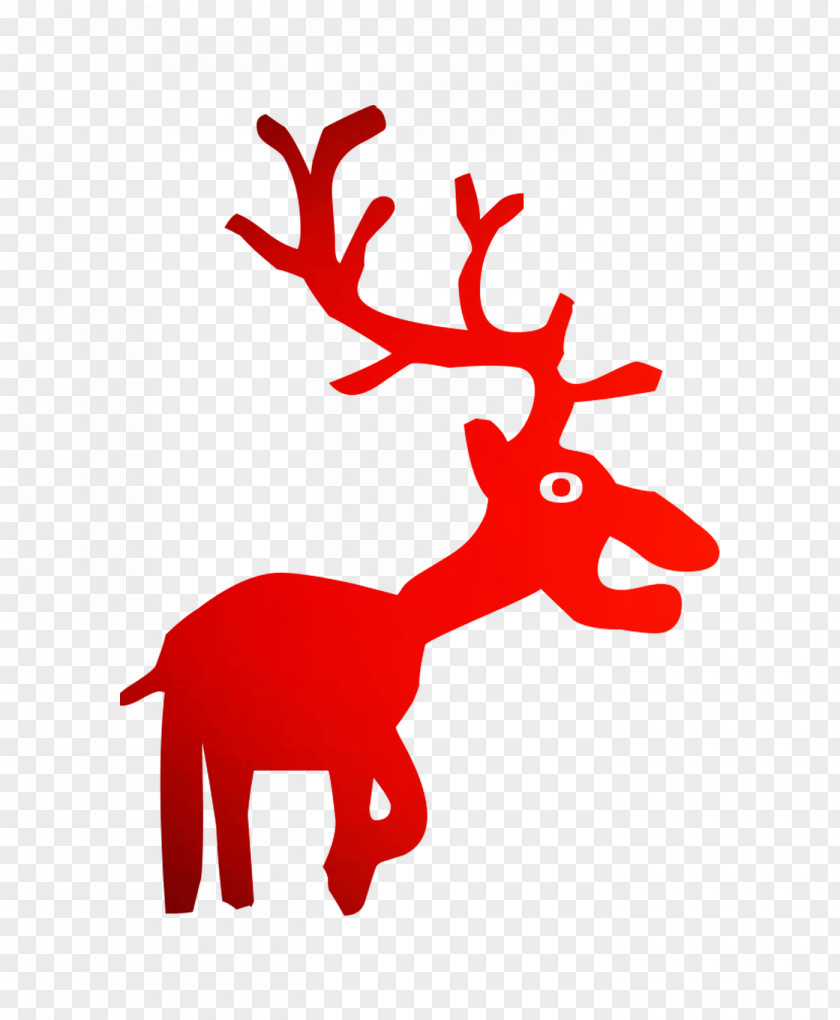 Reindeer Antler Clip Art Character Line PNG